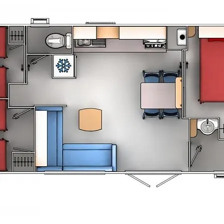 Espace Blue Ocean Campingplads 4*